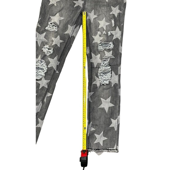 Women’s Size Medium Distressed Star Rock Jeans Eagel Los Angeles - Picture 7 of 8